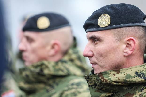 Zagreb: Ispraćaj 42. hrvatskog kontingenta u NATO-ovu operaciju potpore miru