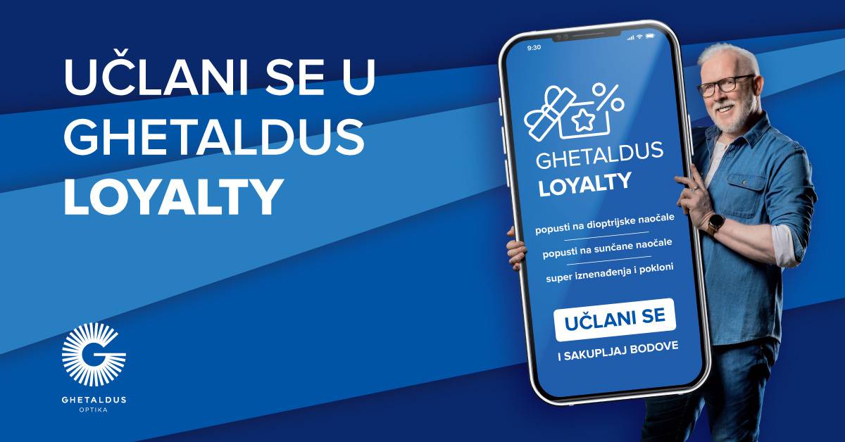 Učlani se u Ghetaldus loyalty, oduševit će te pokloni i popusti!