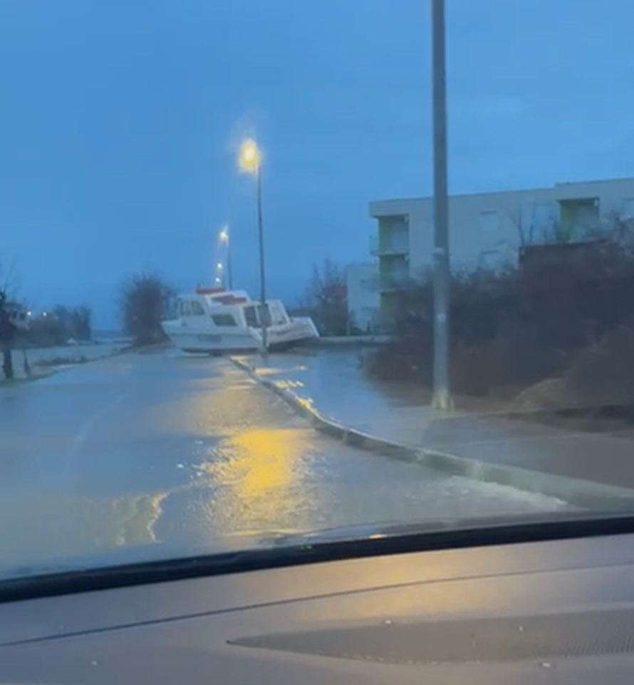 Nevjerojatna snimka iz Nina: 'Vozim ja cestom kad ono brod! Nisam bio siguran sanjam li...'