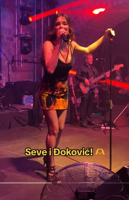 Đoković plesao u Dubrovniku na Severininom koncertu, publika oduševljena: 'Ukrao je show!'