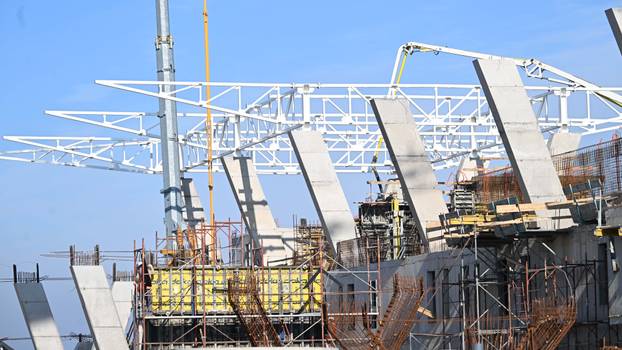 FOTO Pogledajte kako raste novi dom 'vatrenih' u Gorici!