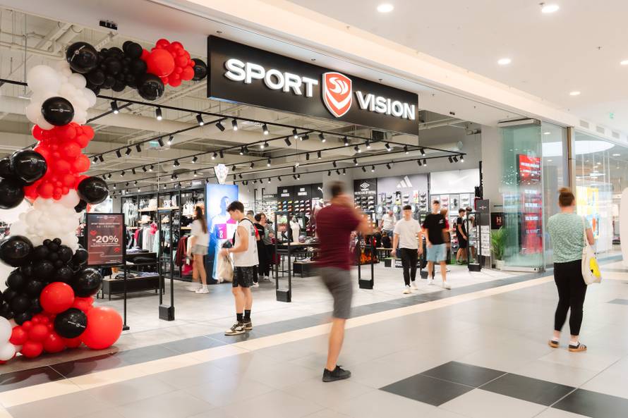 Sport Vision otvorio najveću trgovinu u Hrvatskoj – Nova lokacija u Arena centru