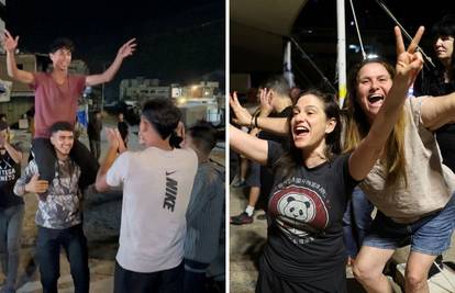 FOTO Čeka se konačan dogovor, slave Palestinci i Izraelci: 'Hvala Bogu na kraju krvoprolića...'