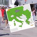 Objavili su novu koronakartu, Hrvatska je cijela u zelenom!