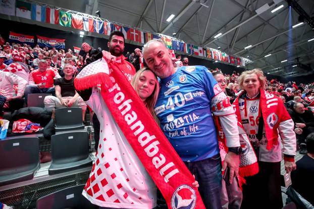 IHF Svjetsko rukometno prvenstvo 2025., finale, Hrvatska - Danska, navijači