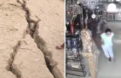 VIDEO Pogledajte trenutak snažnog potresa u Peruu u kojem je ozlijeđeno 40 ljudi