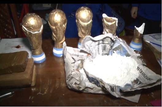 Maštoviti dileri iz Argentine: Stavili drogu u 'trofeje za SP'