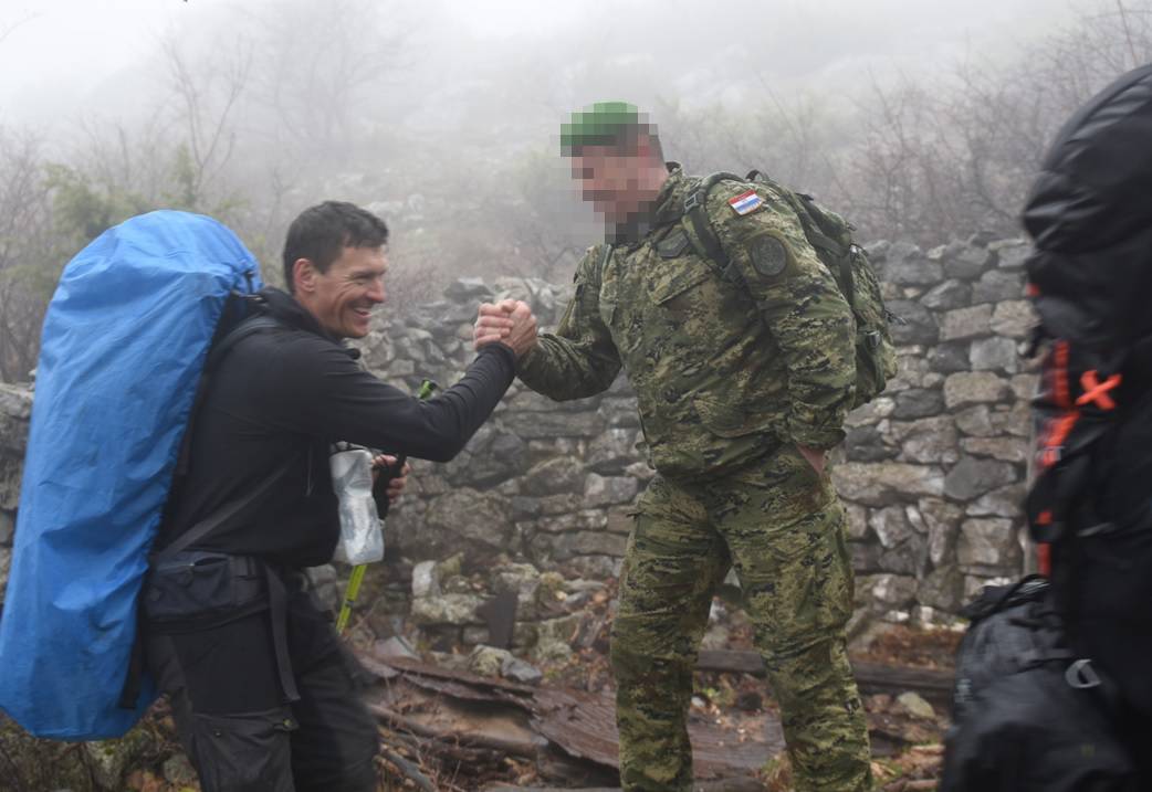 Kostelić s vojskom na Velebitu: 'Nemam riječi za ove dečke...'