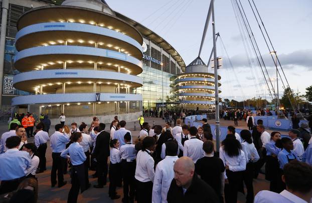 Manchester City v FC Barcelona - UEFA Champions League Group Stage - Group C