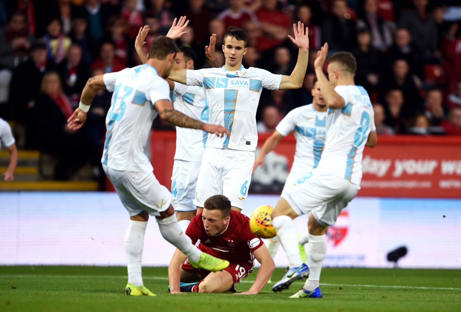 Aberdeen v Rijeka - UEFA Europa League - Third Qualifying Round - Second Leg - Pittodrie Stadium