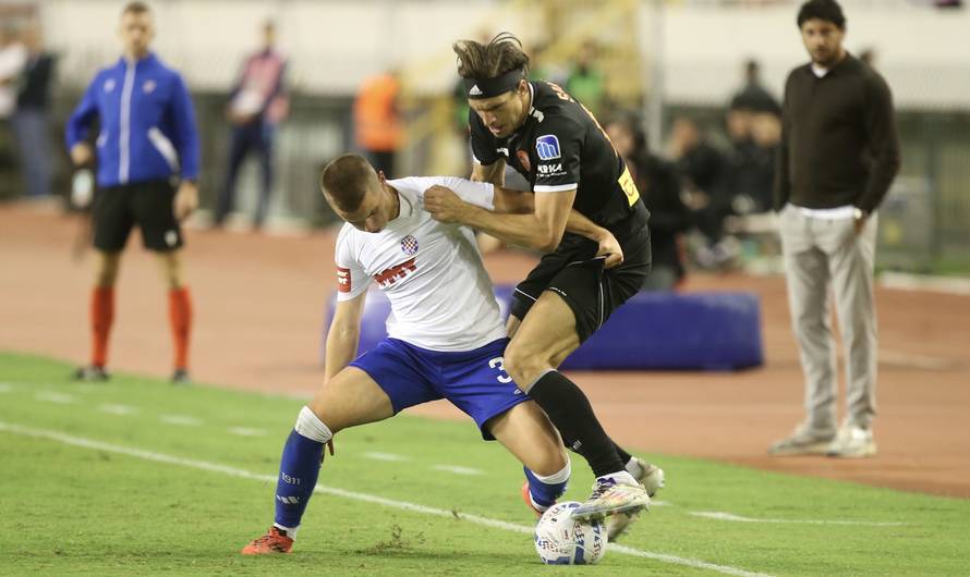 Split: HNK Hajduk i HNK Šibenik u utakmici  9. kola Prve HNL