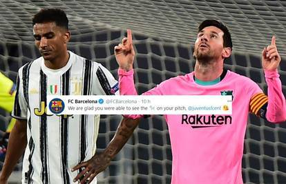 Barca izdominirala Juventus pa ga još i trolala: Drago nam je što ste mogli gledati GOAT-a...