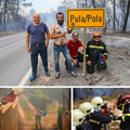 Scene užasa iz Pule: Vatra je gutala sve pred sobom, hrabri građani pomagali vatrogascima