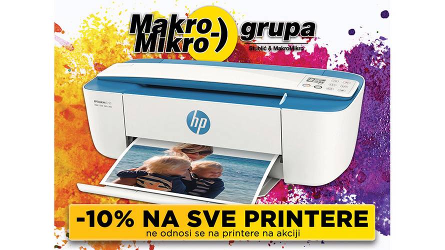 Ostvarite 10% popusta na sve printere u MakroMikru