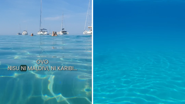 VIDEO Nisu Maldivi, a ni Karibi: 'Ova divna plaža je u Hrvatskoj'