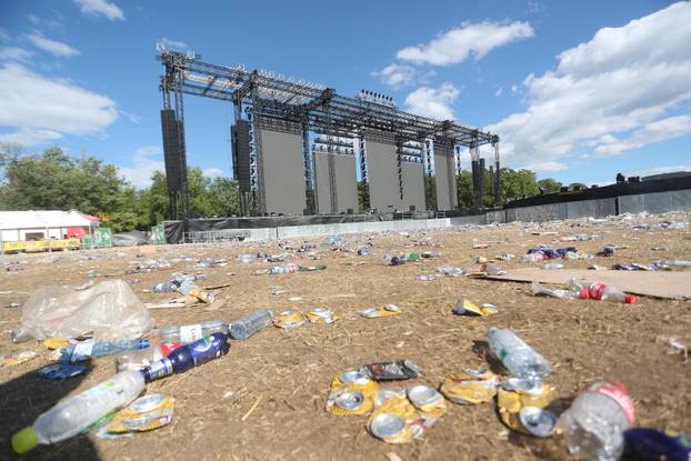 Jutro nakon koncerta Marka Perkovića Thompsona na sinjskom hipodromu