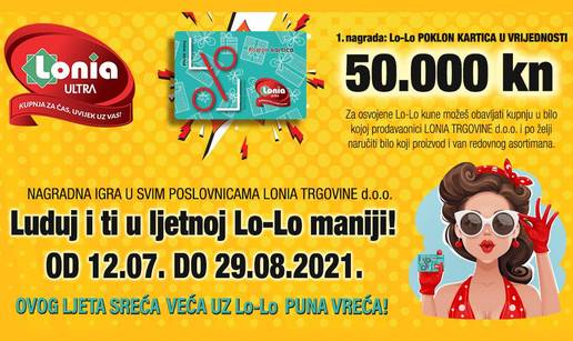 Ovog ljeta sre&cacute;a ve&cacute;a uz Lo-Lo puna vre&cacute;a!