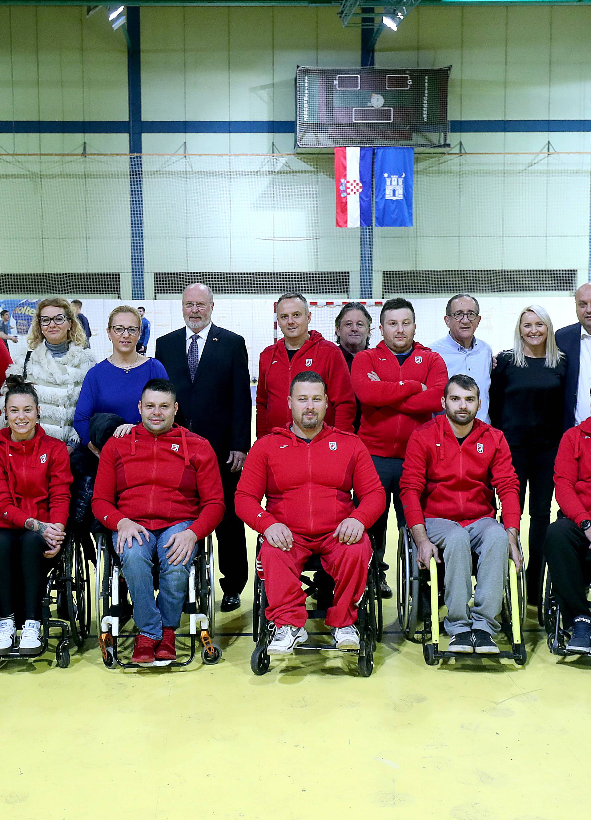 Zagreb: RukometaÅ¡i u invalidskim kolicima odlaze na Turnir nacija