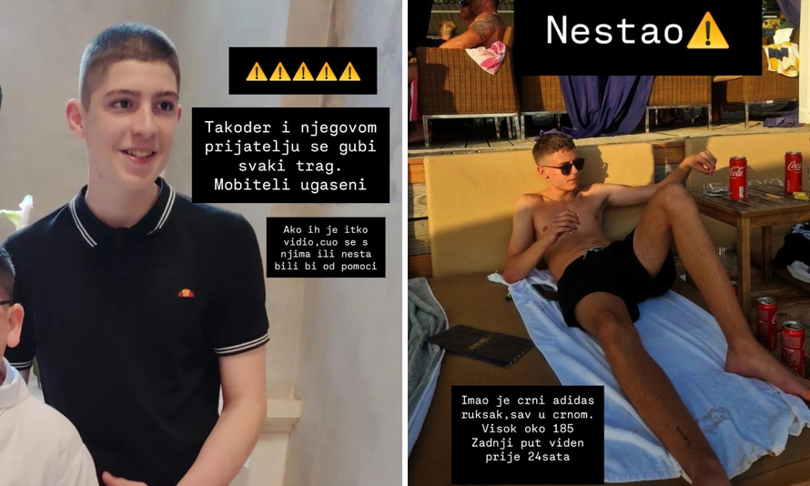 Dvojica maloljetnika nestala u Novoj Gradiški: 'Otišli su na bazene, gubi im se svaki trag'