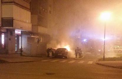 Požar na Laništu: Planuo je automobil, nema ozlijeđenih 