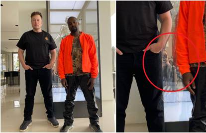 Kanye West pozirao s Muskom, detalj u pozadini 'ukrao' pažnju