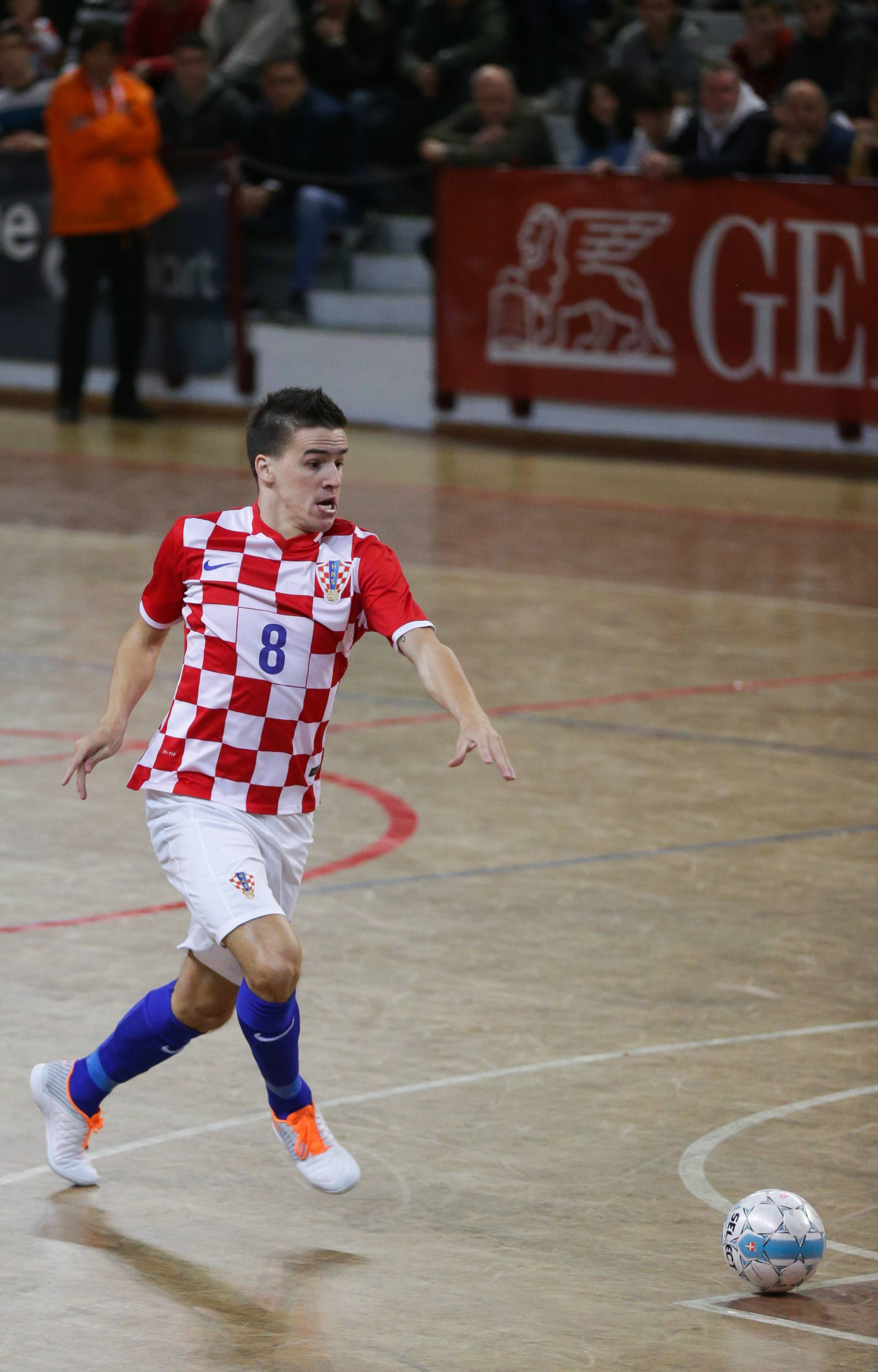 Dubrovnik: Kvalifikacije za Europsko futsal prvenstvo 2016, Hrvatska - Slovačka