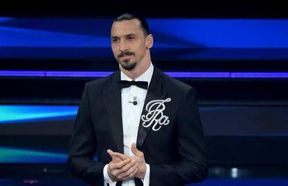 VIDEO Ibrahimović napravio šou u San Remu: Uz legendarni hit Lepe Brene izašao na pozornicu