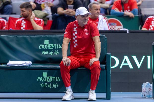 Osijek: Dino Prizmi&cacute; i Jozef Kovalik u drugom me&ccaron;u Davis Cupa izme&dstrok;u Hrvatske i Slova&ccaron;ke