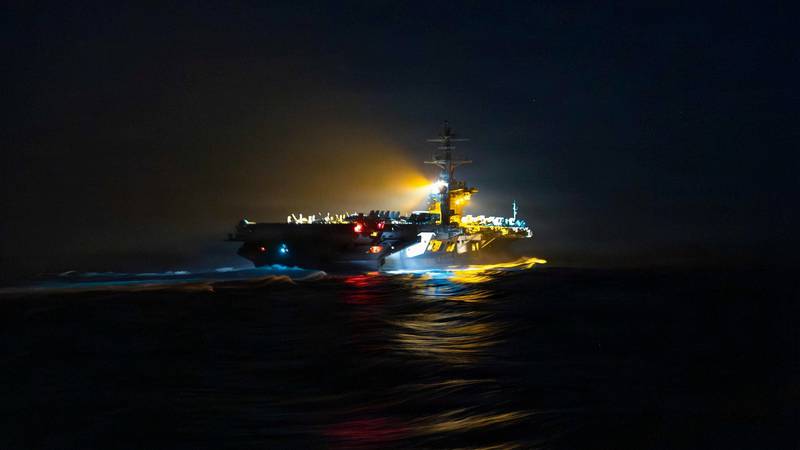 Ozlijeđen mornar na nosaču USS Abraham Lincoln! Nije povezano s iranskim napadom