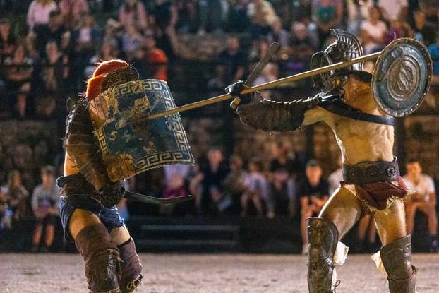 Borbe gladijatora u pulskoj Areni
