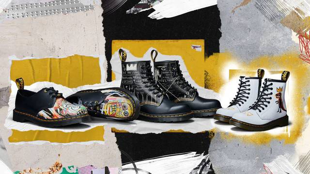 Dr. Martens x Jean-Michel Basquiat nova mini kolekcija posveta je uličnoj umjetnosti
