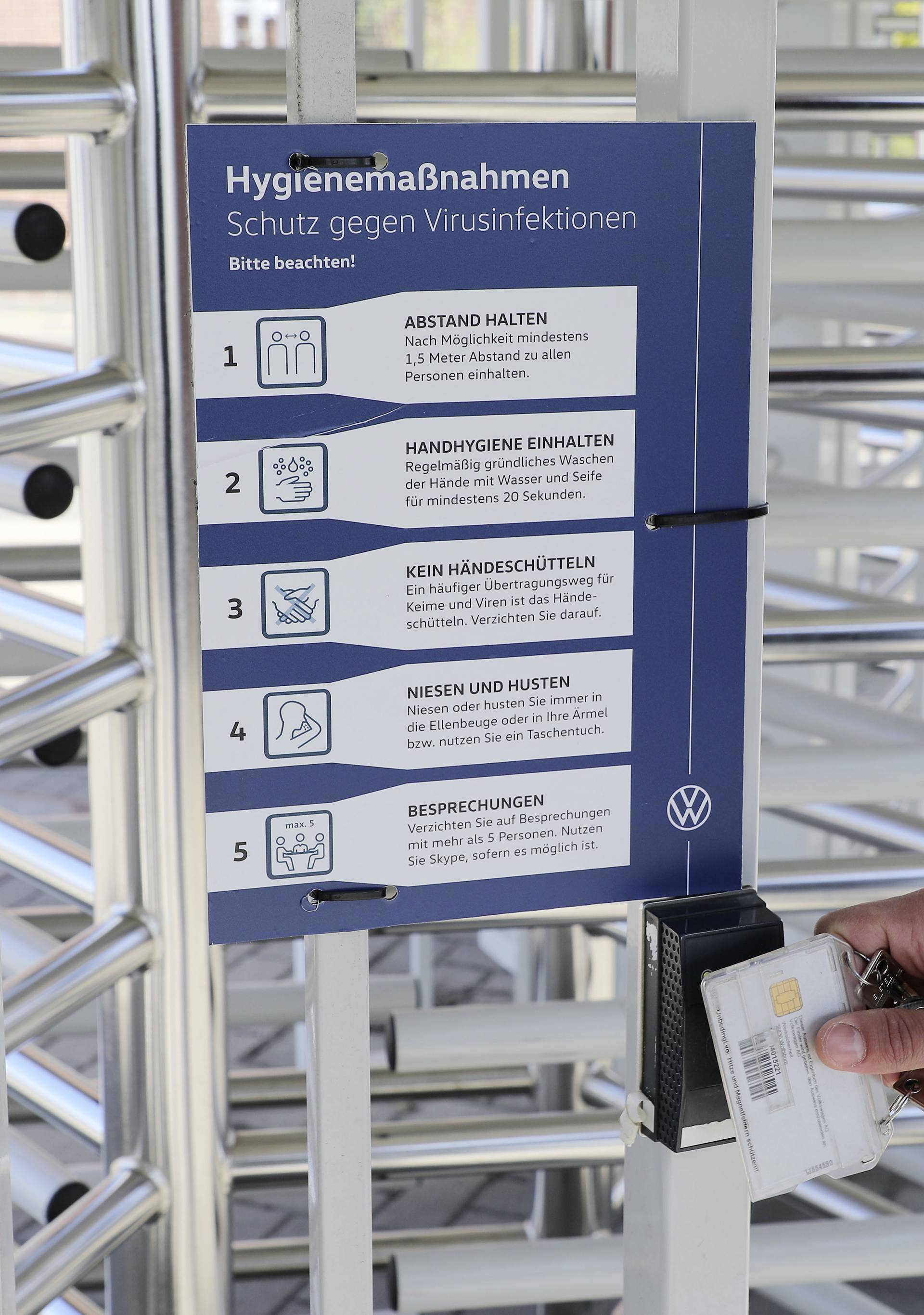 VW opet pokreće proizvodnju uz posebne antivirusne mjere