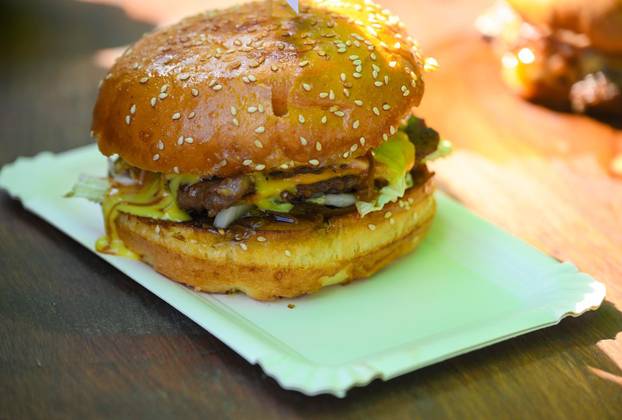 Zagreb: Burger fest na Trgu dr. Franje Tuđmana