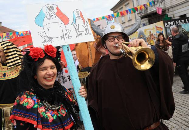 Velika povorka maskiranih grupa na 200. Samoborskom fašniku