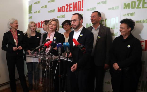 Zagreb: Konferencija za medije stranke Možemo!