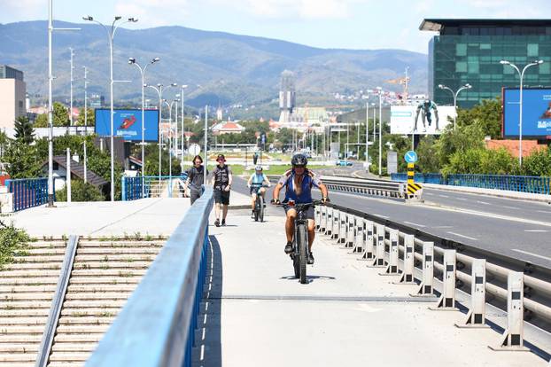 Zagreb: Most Slobode zatvoren za sav promet zbog večerašnjeg koncerta Eda Sheerana