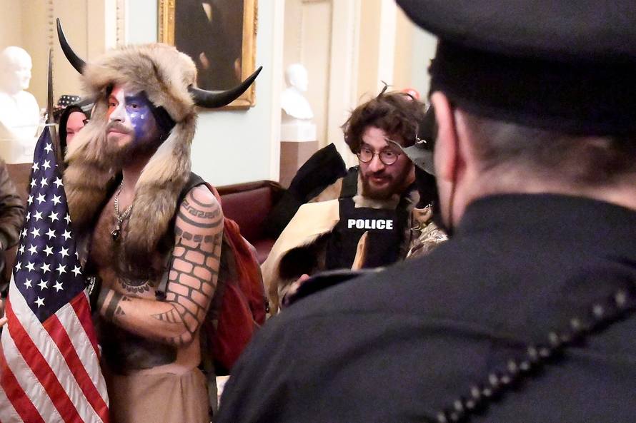 Supporters of President Donald Trump occupy the U.S. Capitol in Washington