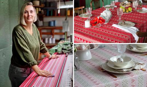 Podsje&cacute;aju na lijepe trenutke: Tata i ja tkamo bakine motive