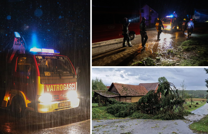 Pune ruke posla za vatrogasce: Ispumpavali vodu iz kuća, samo u Zagrebu  imali 30 intervencija