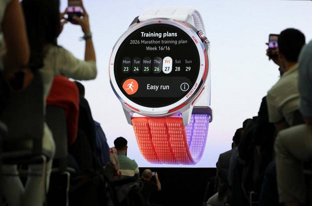 Huawei unveils their new products in a keynote in Madrid