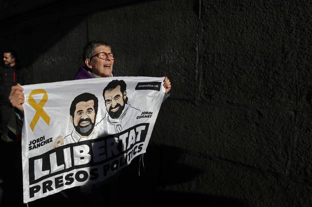 Trial of jailed Catalan separatist leaders in Madrid