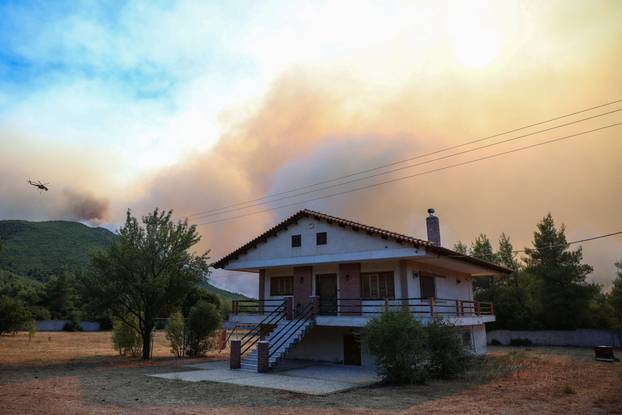 Wildfire in Krio Pigadi