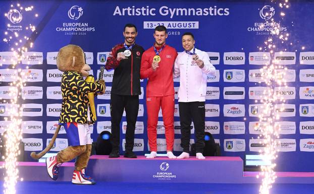 Zagreb: Illia Kovtun osvojio zlato u ručama na Europskom prvenstvu u gimnastici 2026.