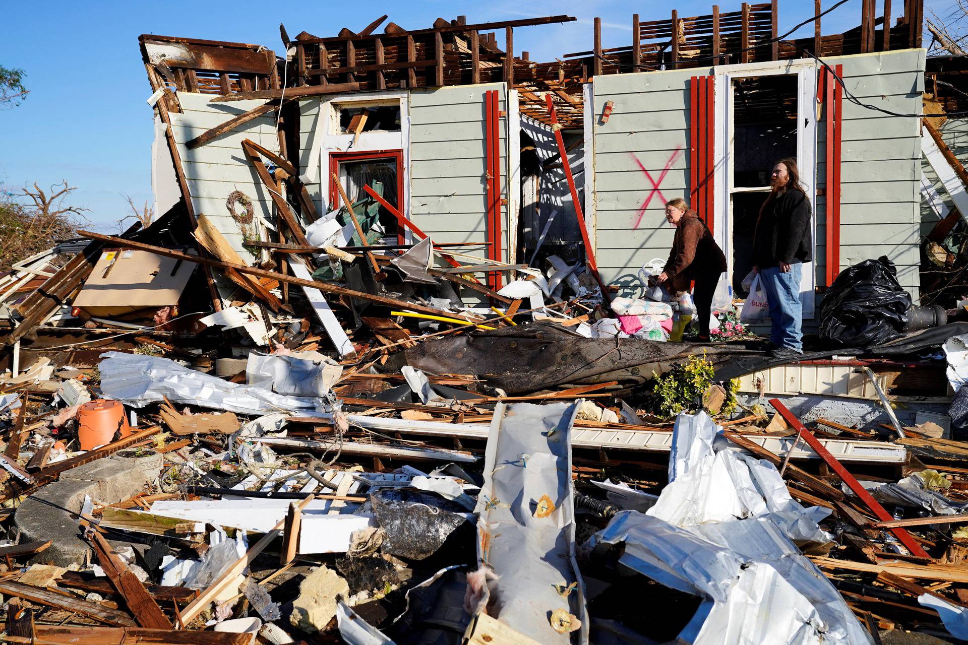 Devastating outbreak of tornadoes ripped through several U.S. states