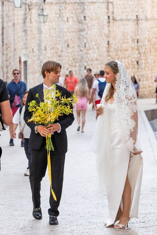 Vjenčanje Borne Sose i Ivone Šimunović u Dubrovniku