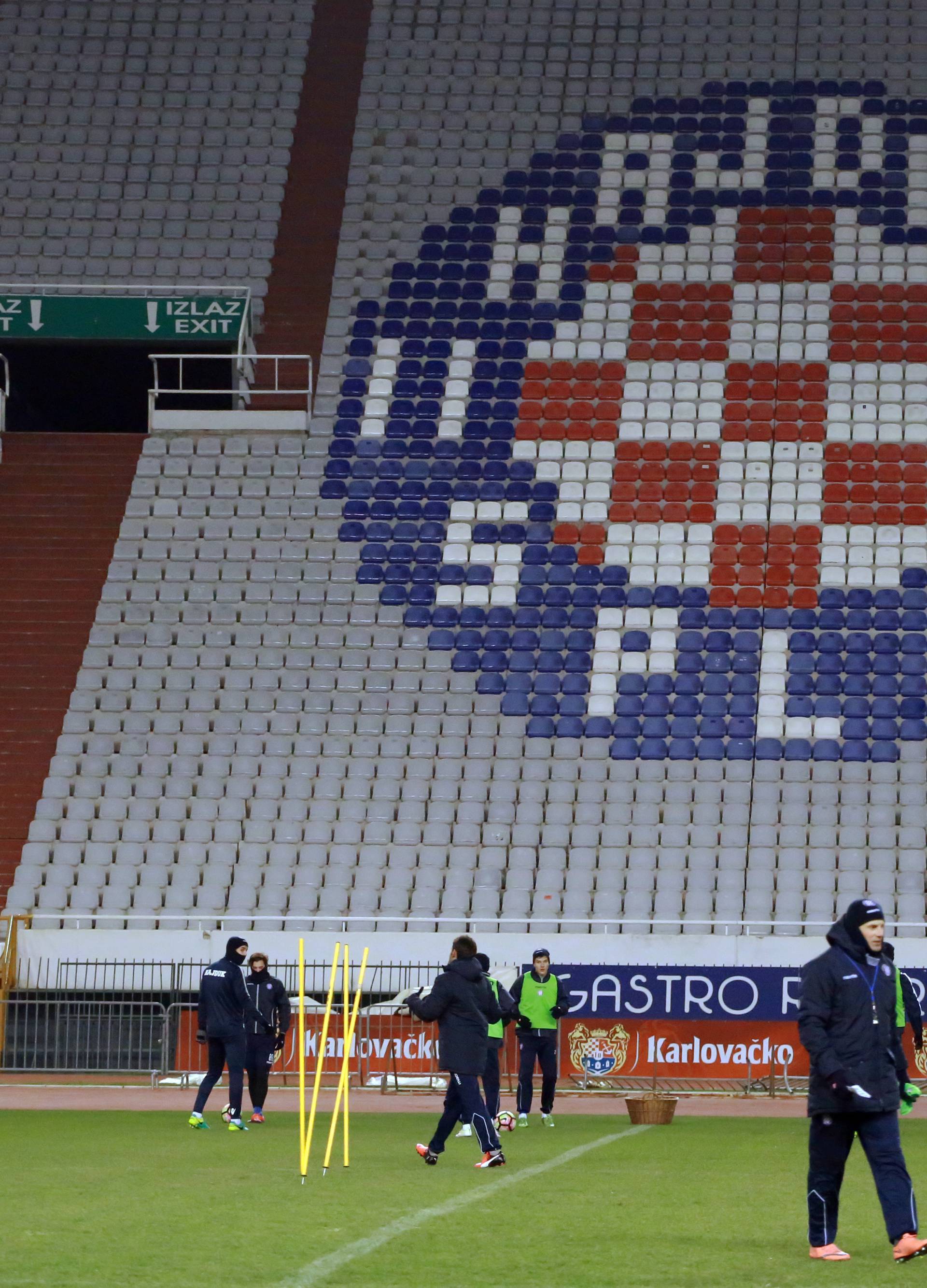 Trening Hajduk