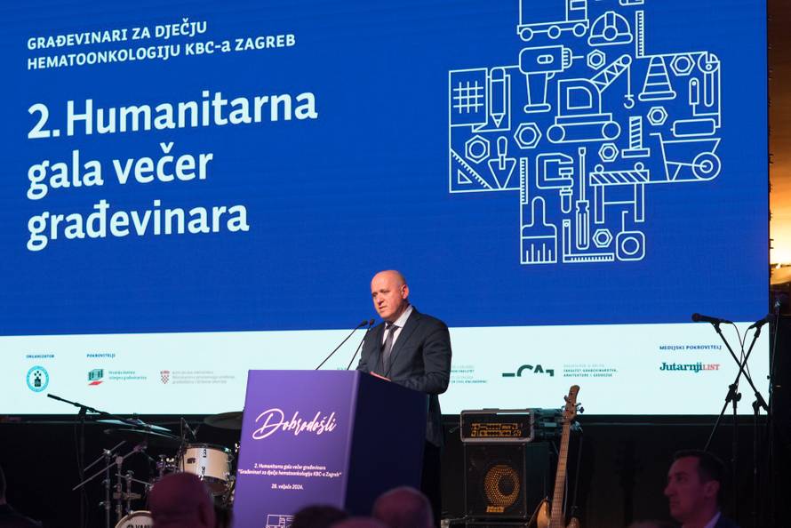 Građevinari i treća humanitarna gala večer donacija za transplantacije u KB Merkur