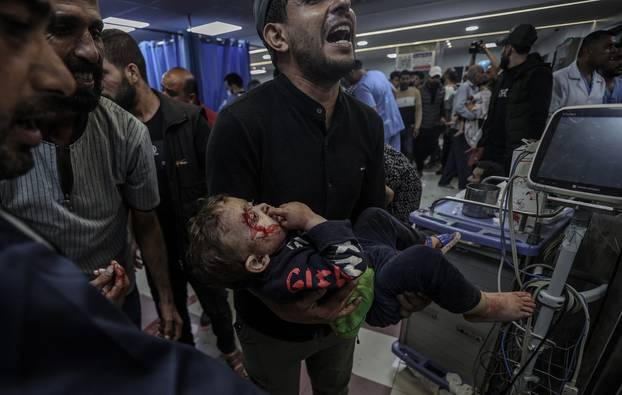 Hundreds killed in Israeli attack on Gaza Al-Ahli Baptist Hospital