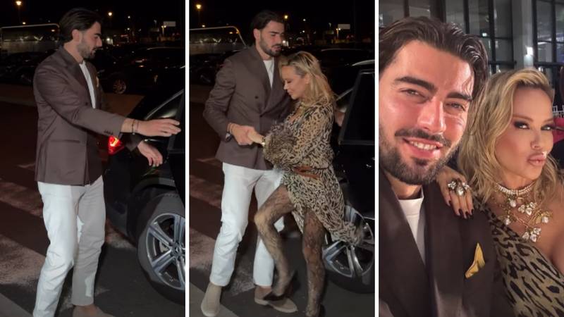 FOTO Nakon Toskane u Zadru! Šime Elez kao pravi džentlmen dočekao svoju Maju Šuput