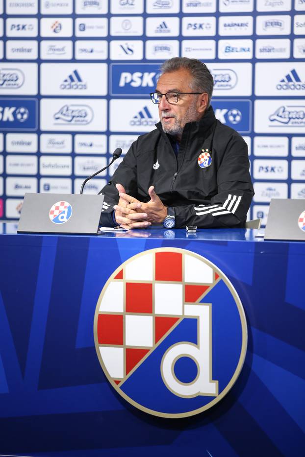 Ante Čačić, trener GNK Dinamo, održao konferenciju za medije